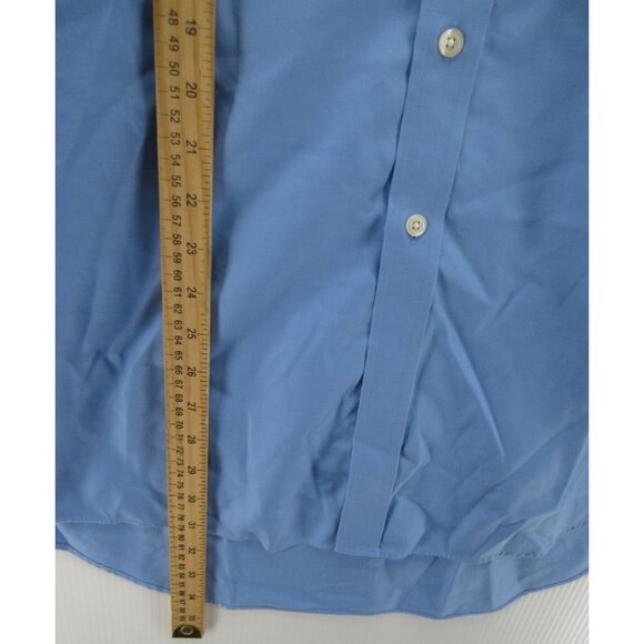 Charles Tyrwhitt Shirt 16 Button Down Non Iron Preppy French Cuffs - Picture 4 of 10